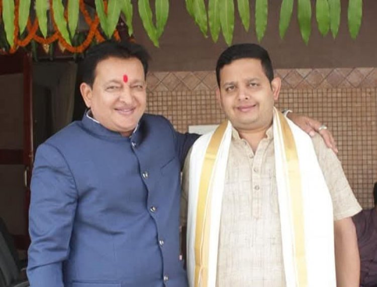 सुमित अग्रवाल की नियुक्ति से संगठन को मिलेगी नई ऊर्जा, विधायक डॉ. संपत अग्रवाल ने जताया भरोसा