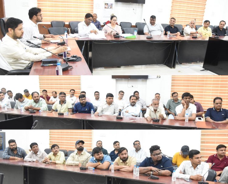 धान उठाव में तेजी लाने के सख्त निर्देश, 28 फरवरी तक शत-प्रतिशत डीओ कटवाएं -कलेक्टर श्री सिंह