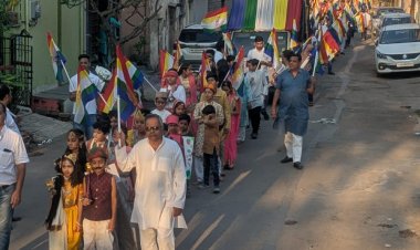 फाफाडीह में निकली प्रभात फेरी, भगवान महावीर का संदेश जन-जन तक पहुंचाया