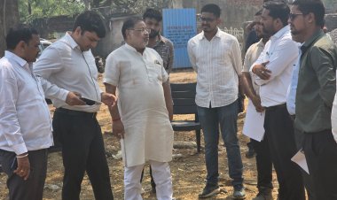 दक्षिण विधायक ने नरैया तालाब के समीप एवं मठपुरैना में रिक्त शासकीय भूमियों को सुरक्षित रखने जनहितैषी योजनाओ के प्रस्ताव शीघ्र देने निगम अधिकारियों को किया निर्देशित
