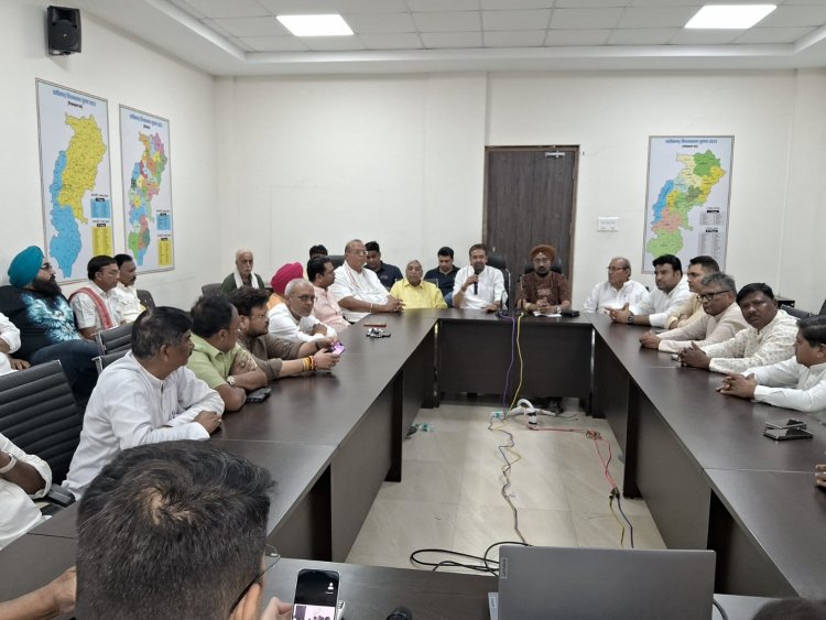 विधानसभा घेराव के लिये तैयारी-कांग्रेस