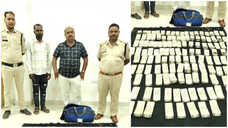 Breaking : छत्तीसगढ़ में यहां पकड़ाया 75 लाख कैश, होंडा कार की सीट के नीचे छिपा था 500-500 नोटों के बंडल