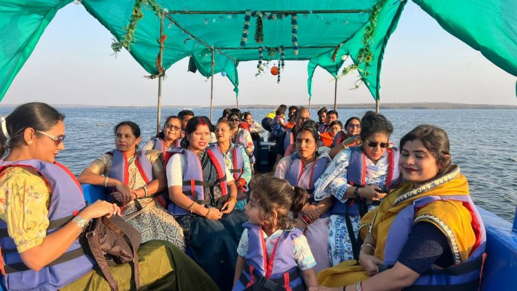 गंगरेल जलाशय प्राकृतिक सुंदरता का अद्भुत उदाहरण है, जहां आयोजित नौकायन प्रतियोगिता इसकी सुंदरता को और बढ़ाई : रंजना साहू