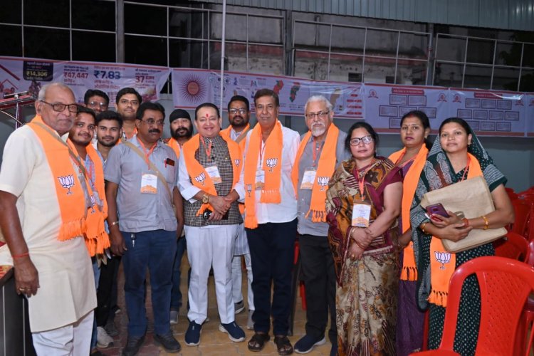 भाजपा के मंडल स्तरीय प्रशिक्षण महाअभियान में शामिल हुए विधायक डॉ. संपत अग्रवाल, कार्यकर्ताओं को दिया 'राष्ट्र प्रथम' का मंत्र