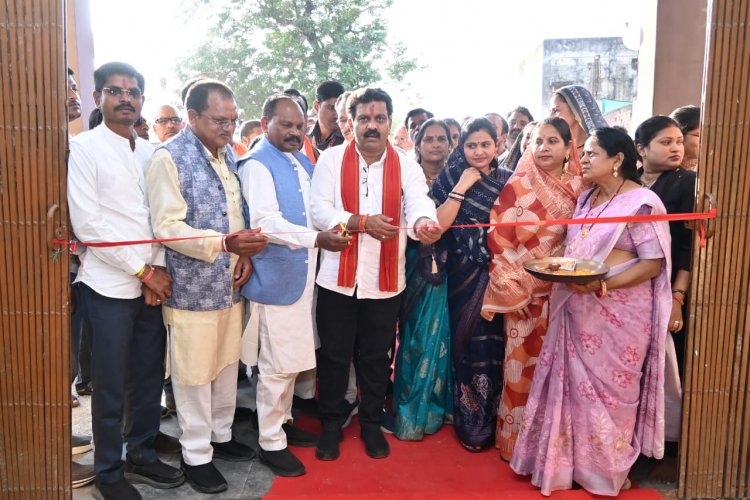 उपमुख्यमंत्री  विजय शर्मा ने नगर पंचायत बोड़ला को 6 करोड़ के विकास कार्यों की दी सौगात