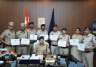नॉर्थ जोन में उत्कृष्ट कार्य करने वाले पुलिस अधिकारी-कर्मचारी “कॉप ऑफ द मंथ” से सम्मानित