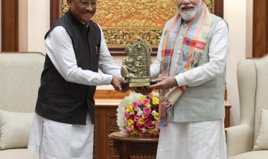प्रधानमंत्री  नरेंद्र मोदी के नेतृत्व में सेवा, सुशासन और जनकल्याण के 12 वर्ष पूर्ण : मुख्यमंत्री विष्णुदेव साय ने दी बधाई’