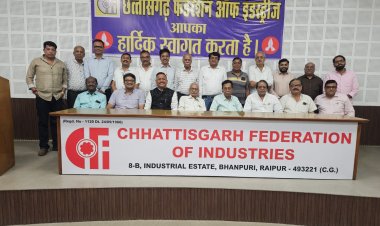 शंकर बजाज पुनः बने छत्तीसगढ़ फेडरेशन ऑफ इंडस्ट्रीज के अध्यक्ष