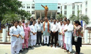 बाबा साहेब के विचारों पर चलकर ही बनेगा बेहतर समाज: स्वास्थ्य मंत्री जायसवाल