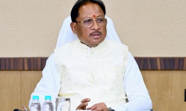 मुख्यमंत्री  विष्णुदेव साय की अध्यक्षता में मंत्रालय महानदी भवन में केबिनेट बैठक प्रारंभ