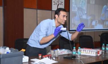 नारकोटिक्स ड्रग डिटेक्शन एवं प्री-कर्सर डिटेक्शन किट पर कार्यशाला का आयोजन