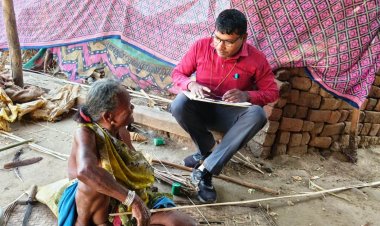 जिले में विशेष पिछड़ी जनजाति कमार परिवारों का सर्वेक्षण