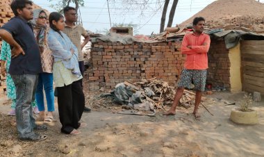 बीरगांव ईंट भट्टी पर छापा, 3 नाबालिग बच्चियों का रेस्क्यू