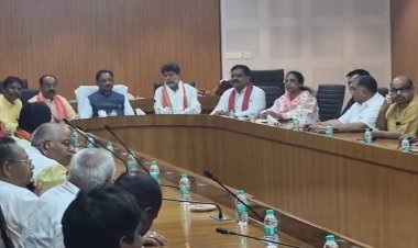 छत्तीसगढ़ विधानसभा विशेष सत्र: रणनीति तय करने हो रही भाजपा विधायक दल की बैठक…