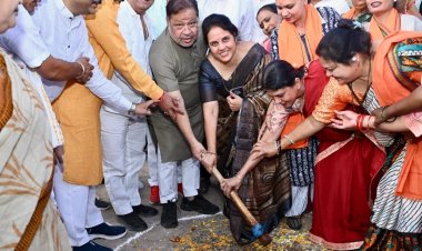 अब रायपुर का विकास नहीं रुकेगा, जमता ने राज्य में विष्णु देव साय सरकार और शहर में मीनल चौबे को चुना, यह काम करने वाली सरकार है, पूर्ववर्ती सरकार समस्या पैदा करने, काम लटकाने वाली थी- दक्षिण विधायक सुनील सोनी