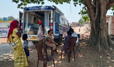 मोबाईल मेडिकल यूनिट बनी विशेष पिछडी जनजाति क्षेत्र के लिए संजीवनी
