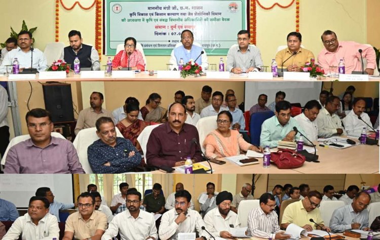 सरकार को है किसानों के हितों की चिंता: कृषि मंत्री  रामविचार नेताम