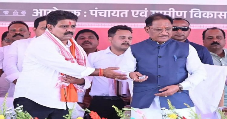 ग्रामीण विकास को नई रफ्तार: 2426 किमी सड़क निर्माण का मुख्यमंत्री साय ने किया शिलान्यास