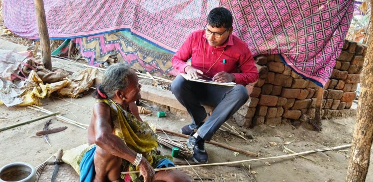 जिले में विशेष पिछड़ी जनजाति कमार परिवारों का सर्वेक्षण