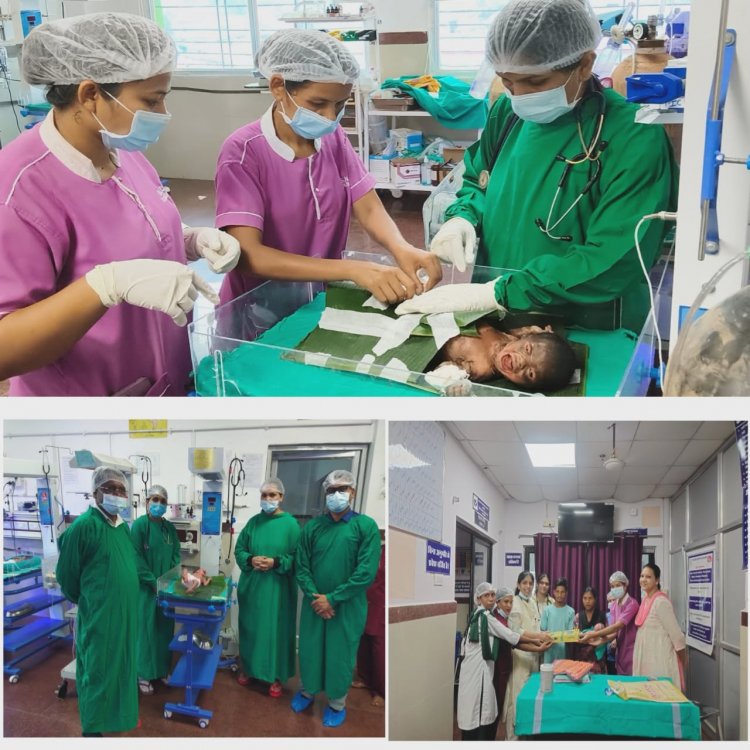 सुदूर बीजापुर में चिकित्सा चमत्कार : अत्यंत दुर्लभ बीमारी से जूझते शिशु को बचाया