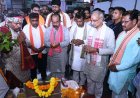  उप मुख्यमंत्री  अरुण साव ने नालंदा परिसर सहित 8 करोड़ से अधिक के कार्यों का किया भूमिपूजन