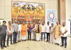 वित्तमंत्री  ओपी चौधरी का किया गया आत्मीय स्वागत