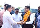 वित्त मंत्री  ओपी चौधरी का कांकेर आगमन पर आत्मीय स्वागत