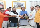 मुख्यमंत्री विष्णु देव साय से भारतीय रेडक्रास सोसायटी के पदाधिकारियों ने की सौजन्य भेंट…..