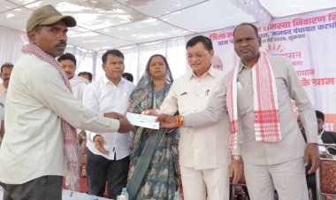योजनाओं का लाभ उठाएं और अपनी समस्याओं का आवेदन देकर निराकरण कराएं : मंत्री  लखनलाल देवांगन