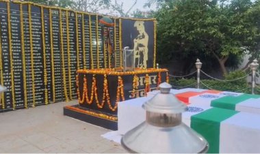शहादत को सलाम…IED ब्लास्ट में शहीद 4 जवानों को आखिरी विदाई