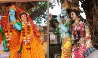 आस्था से खिलवाड़ : छत्तीसगढ़ के इस राधा-कृष्ण मंदिर में तोड़फोड़, प्रतिमा को किया क्षतिग्रस्त, आग भी लगाई, फिर जो हुआ…