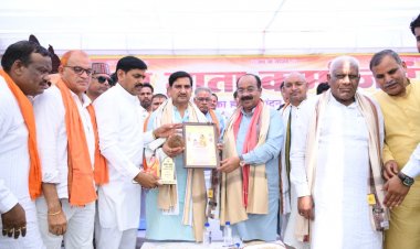 साहू समाज ने भक्त माता कर्मा के त्याग, सेवा और समर्पण को किया आत्मसात :  अरुण साव
