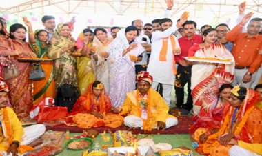 मुख्यमंत्री कन्या विवाह योजना: प्रदेशभर में 2300 से अधिक जोड़े बंधे परिणय सूत्र में
