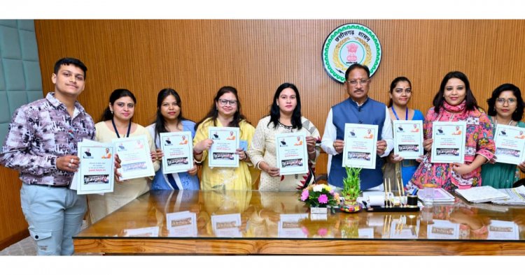 मुख्यमंत्री साय ने अविस्मरणीय यात्रा पुस्तक का किया विमोचन
