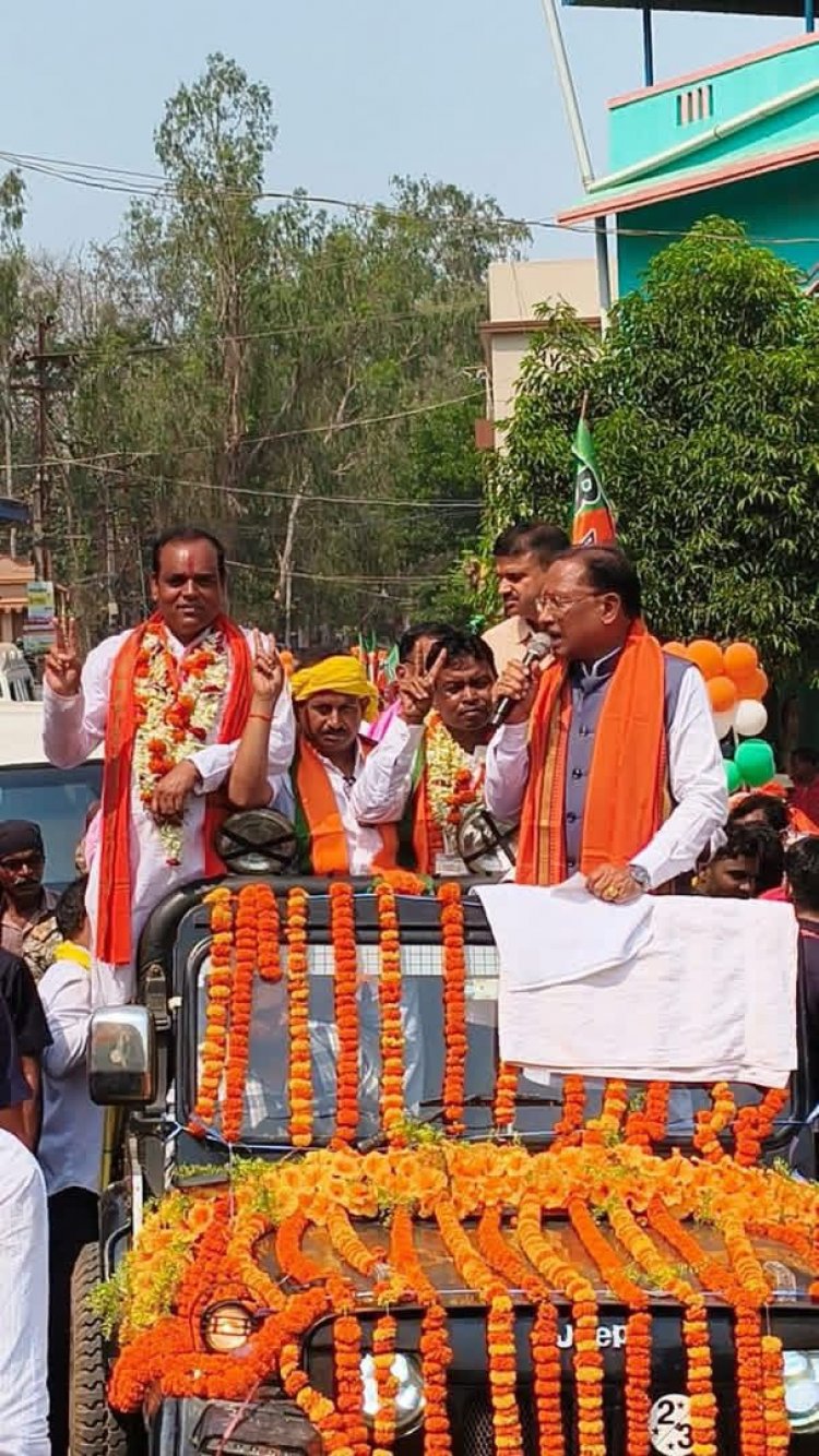 मुख्यमंत्री साय ने प. बंगाल में जहां-जहां किया प्रचार, वहां-वहां जीती भाजपा 