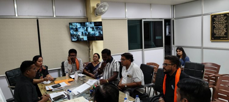 बारिश पूर्व गन्दे पानी का सुगम निकास कायम करने का कार्य वार्ड पार्षदों से समन्वय बनाकर प्राथमिकता से सुनिश्चित करने निर्देशित किया.