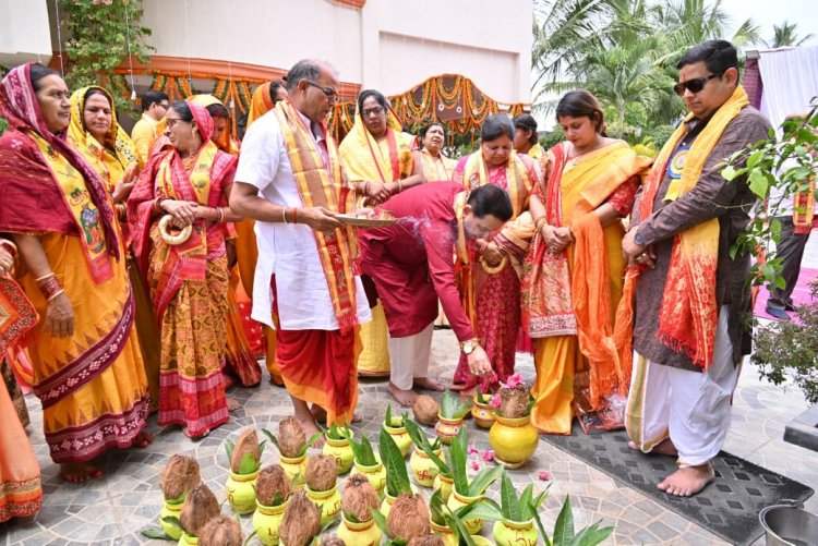 विधायक डॉ. संपत अग्रवाल के जन्मदिवस पर भक्तिमय हुआ बसना: अष्ट प्रहरी हरिनाम संकीर्तन महायज्ञ का भव्य आगाज