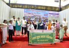शाला प्रवेश उत्सव में विद्यार्थियों एवं ग्रामीणों ने ली नशा मुक्ति की शपथ