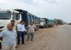 अवैध रेत परिवहन पर प्रशासन की बड़ी कार्रवाई, रेत भरे 10 हाइवा जब्त जब्त