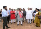 उप मुख्यमंत्री अरुण साव ने इंटिग्रेटेड स्पोर्ट्स स्टेडियम का किया स्थल निरीक्षण