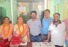 निगम जोन 10 में सेवानिवृत्ति पर नियमित सफाई कामगार श्रीमती कुमारी एवं श्रीमती अम्बिका की गयीं  सम्मानित