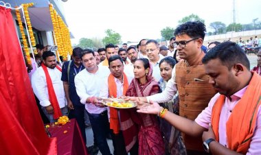 क्षेत्र का समग्र विकास हमारी सर्वाेच्च प्राथमिकता, हर गांव तक पहुंचेगी विकास की रोशनी - वित्त मंत्री  ओ.पी. चौधरी