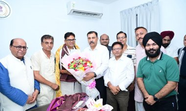 व्यापार एवं उद्योग जगत के प्रतिनिधियों ने CAIT छत्तीसगढ़ के साथ वित्त मंत्री  ओपी चौधरी को जन्मदिन की शुभकामनाएँ दी