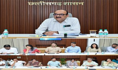 मुख्य सचिव ने विभागीय योजनाओं की प्रगति की समीक्षा की
