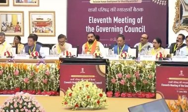 नीति आयोग की बैठक में मुख्यमंत्री विष्णुदेव साय ने रखा विकसित छत्तीसगढ़ का विजन*