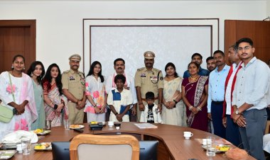 शौर्य चक्र से सम्मानित वीर जवानों से मिले उप मुख्यमंत्री  विजय शर्मा