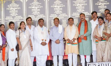  मुख्यमंत्री  विष्णु देव साय ने जांजगीर-चांपा जिले में 295 करोड़ रुपये से अधिक के 341 विकास कार्यों का किया लोकार्पण एवं भूमिपूजन