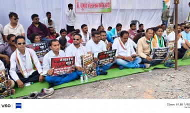 भाठागांव के जर्जर रोड़ को लेकर भाजपा है मस्त, क्षेत्र जी जनता है त्रस्त- कांग्रेसियों ने बोला हल्ला... 