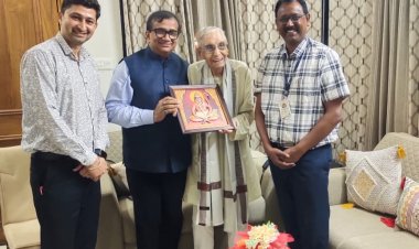 आंजनेय विश्वविद्यालय ने पद्मश्री प्रो. प्रकाश चंद्र सूद का किया सम्मान, सात दशक की वैज्ञानिक साधना को मिला अभिनंदन