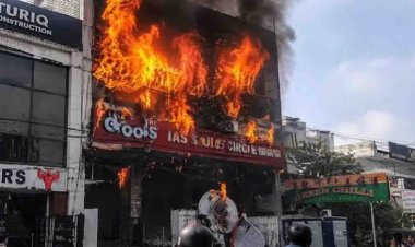 लखनऊ कोचिंग अग्निकांड:15 मौतों का असली जिम्मेदार कौन?